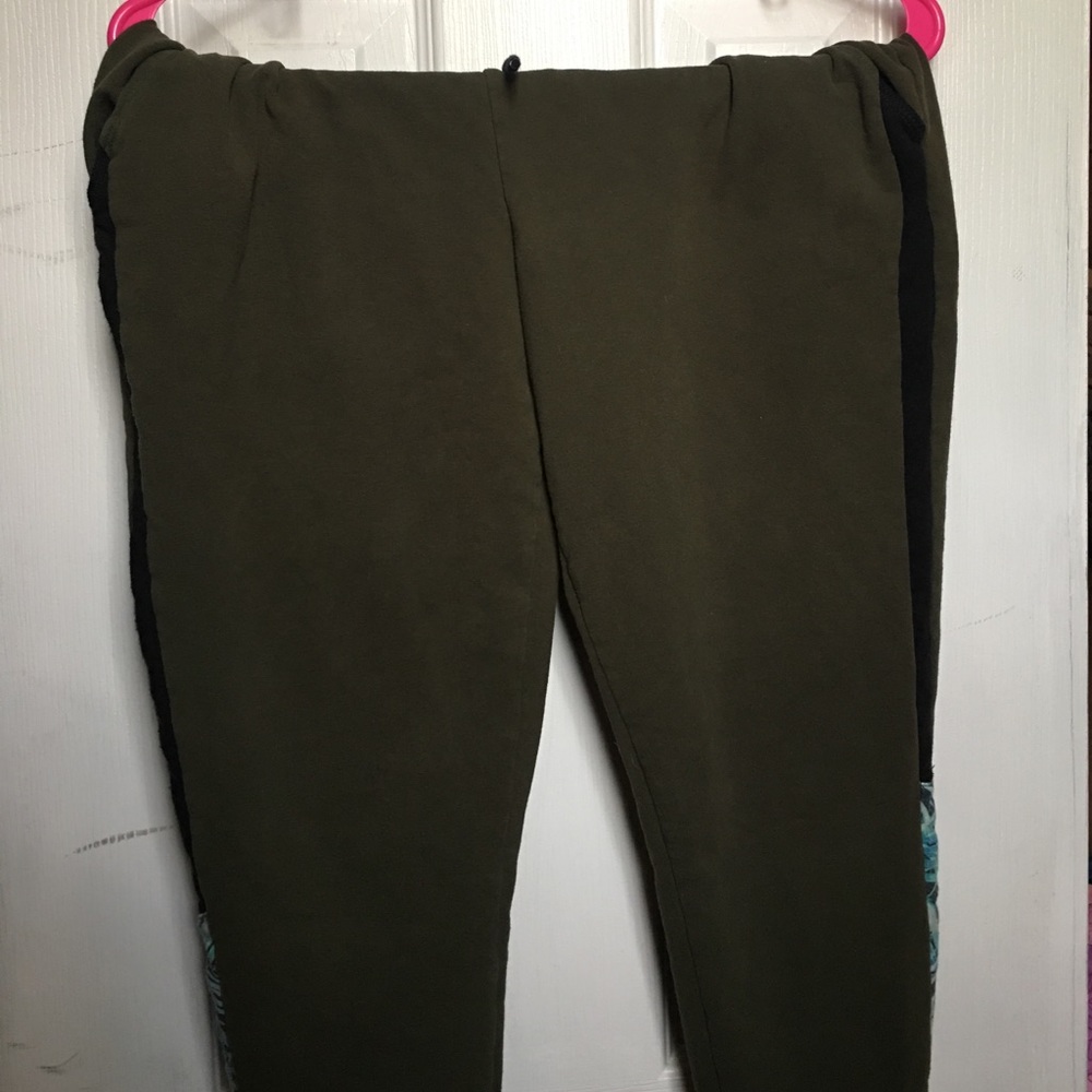 olive green PINK sweat pants [TRADE]