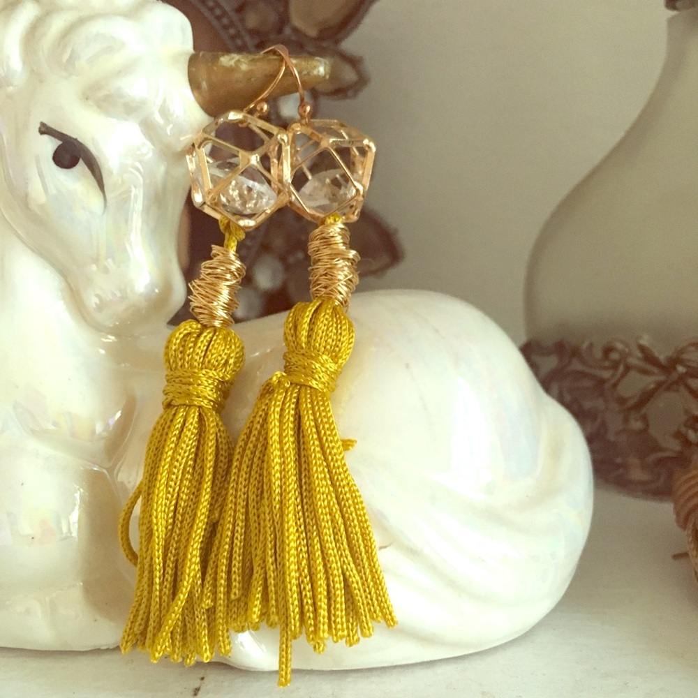 tassel earrings