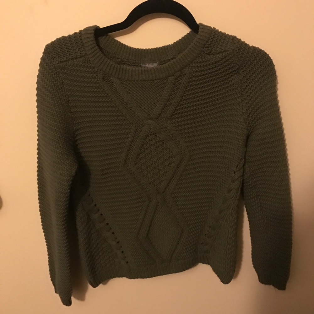 Green sweater