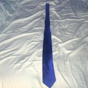 Stylish and sexy blue Donald Trump necktie