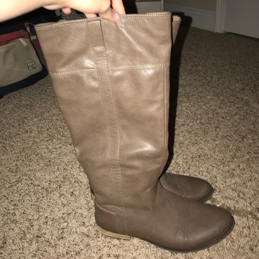 Rampage Leather Tall Boots