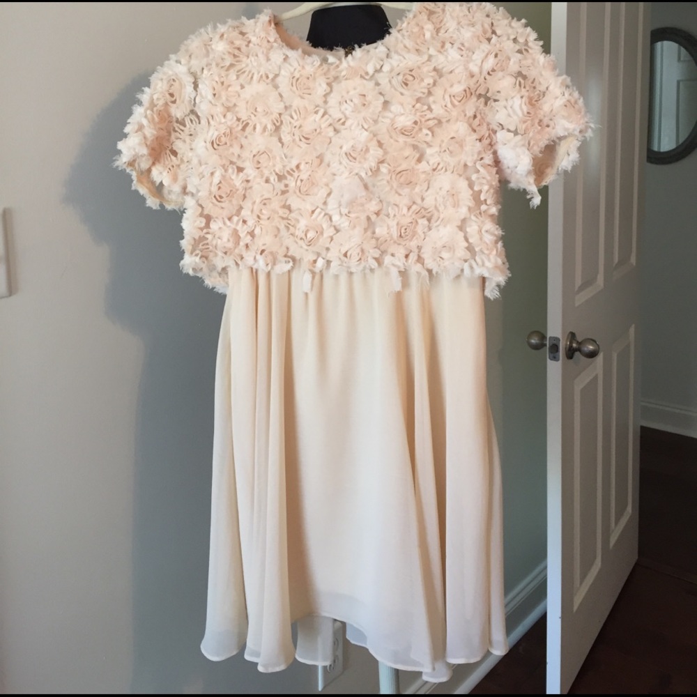 Moon Collection Cream Dress