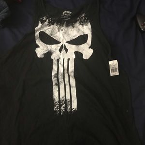 marvel extreme punisher tank top