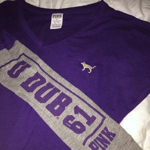 VS Pink University of Washington shirt