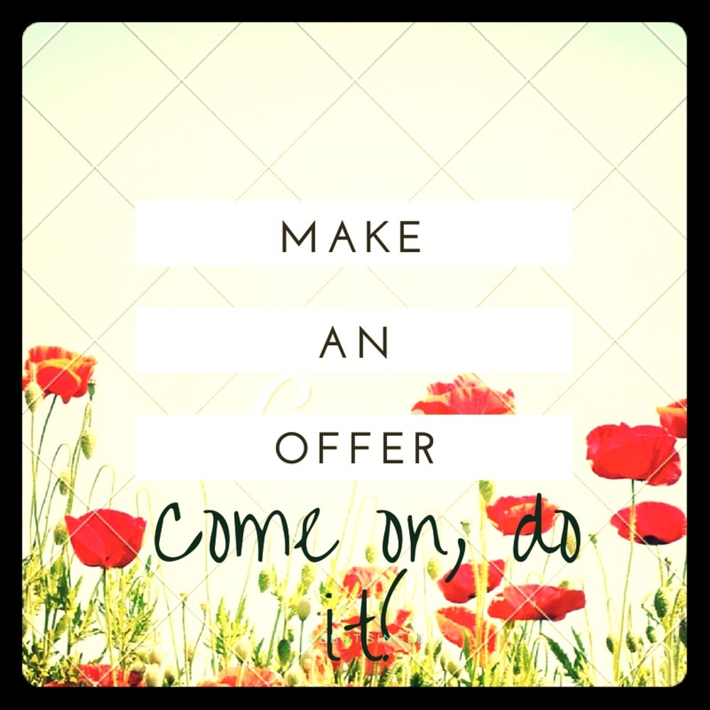 Make me an offer! I can't refuse! Bahahaha