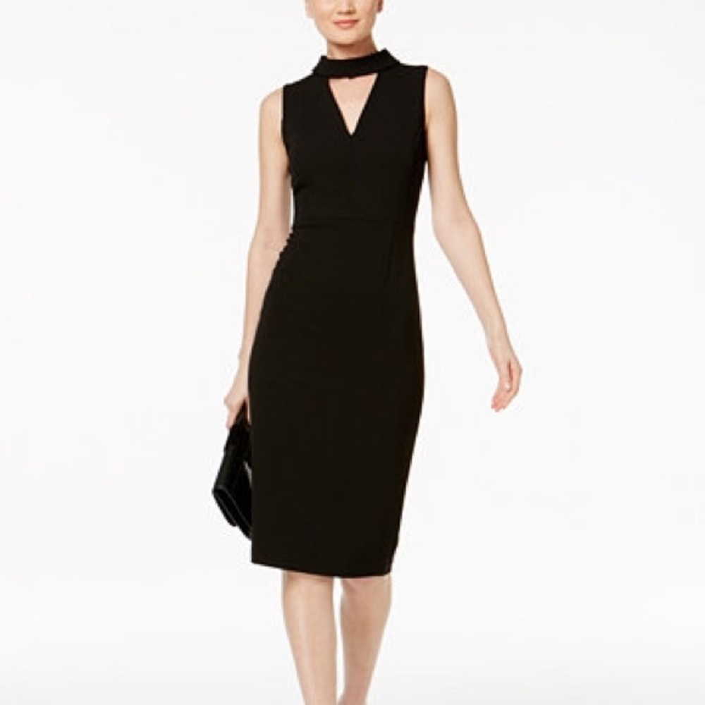 Ivanka Trump sheath Dress BLK M 8-10 1 avail NEW