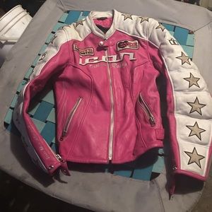 Icon racing jacket small