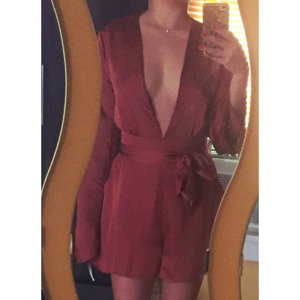Rustic Orange Romper