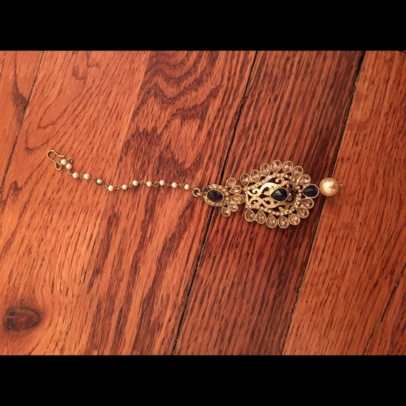 Royal blue Shalwar Kameez - Picture 3 of 8