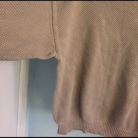 Uniqlo Women's Heavy Sweater, Tan, Size L - Picture 3 of 3