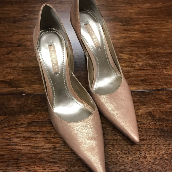 Nine West Shoes - Nude Tan Pointy Nine West Pumps