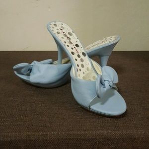 Baby blue Heels
