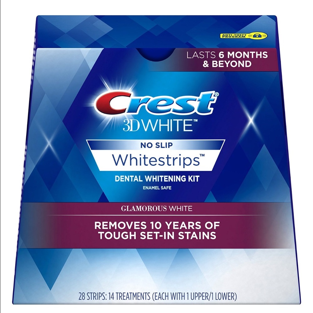 Crest 3D white dental whitening kit