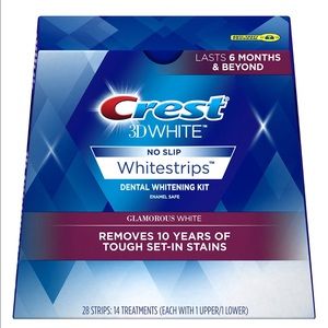 Crest 3D white dental whitening kit