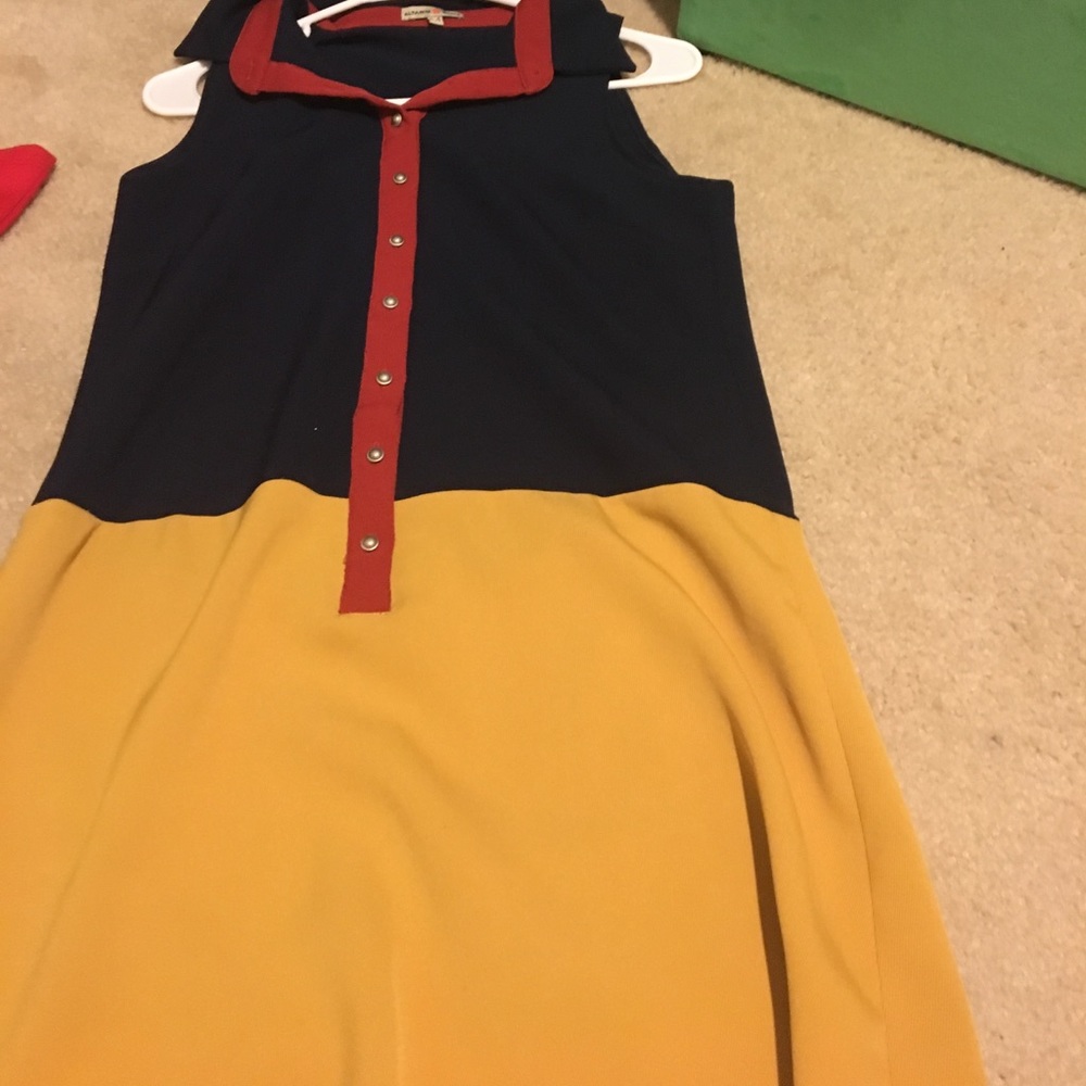 Color block dress