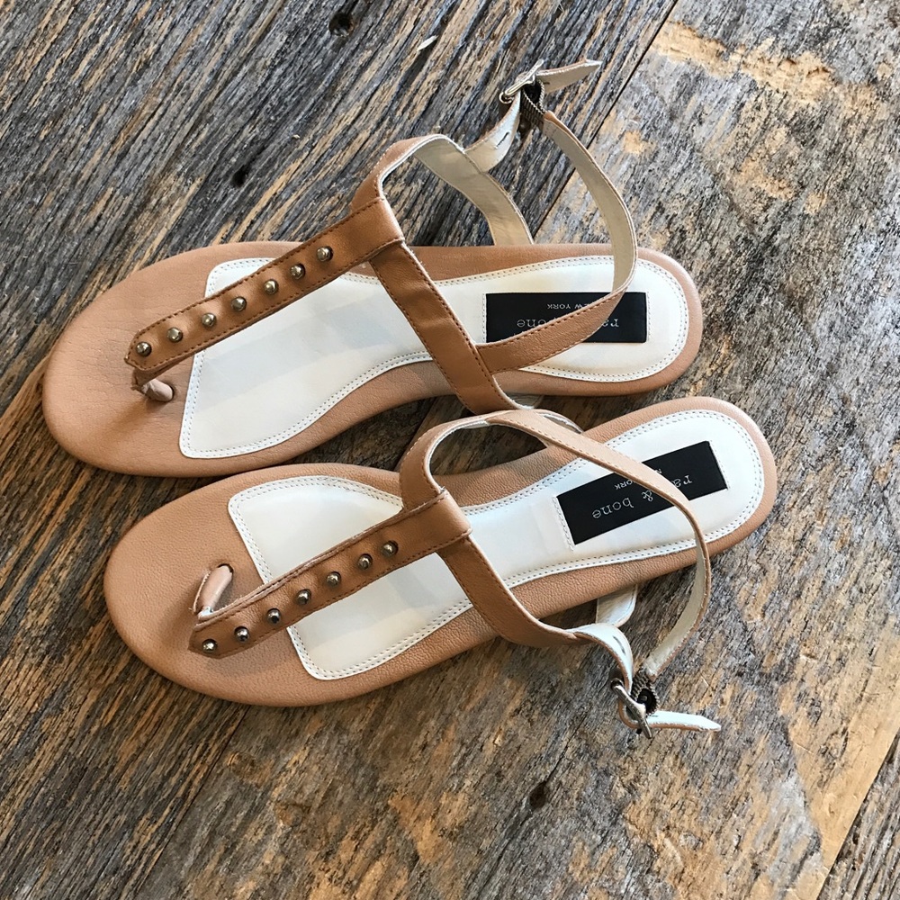 Rag & Bone Eli studded thong sandals