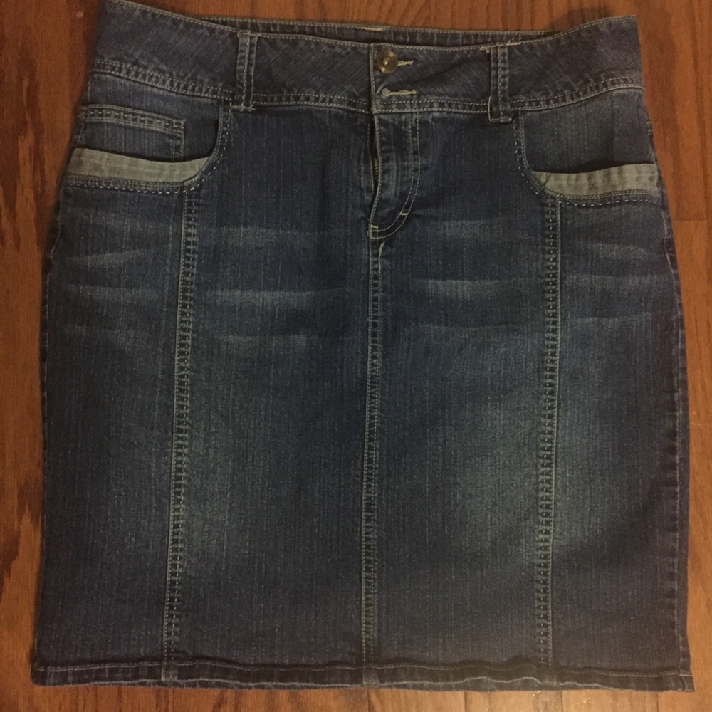 Jean skirt