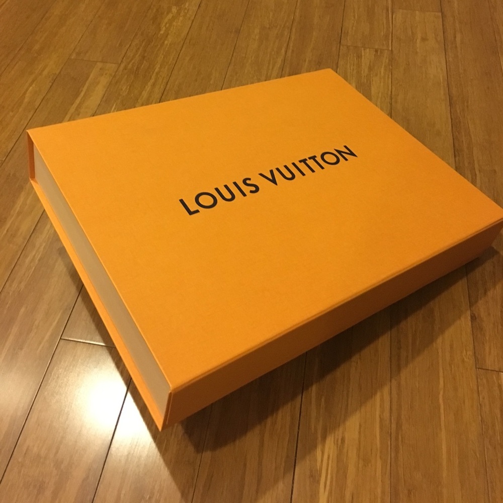 NEW Louis Vuitton Box and Shopping Bag.