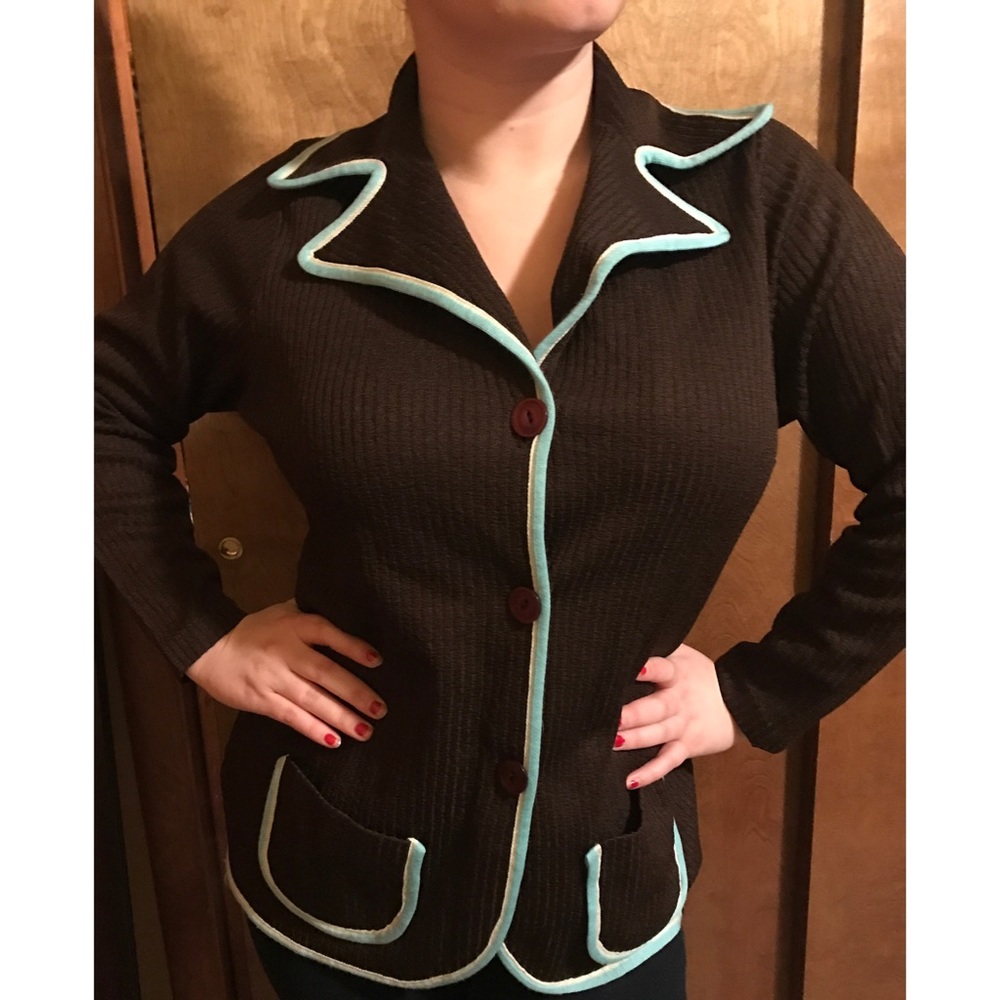 1950's cardigan by polymate castle hill.