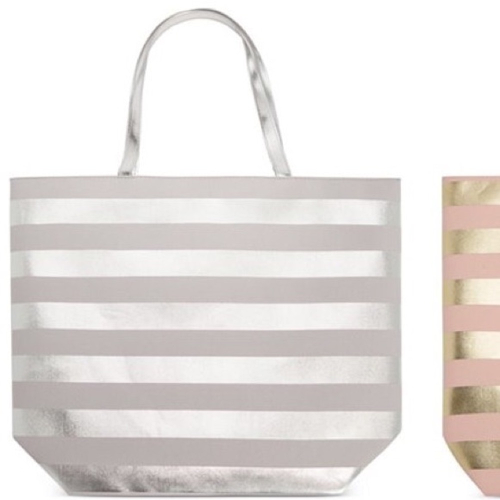 💥Macy's Silver/Grey Tote Bag