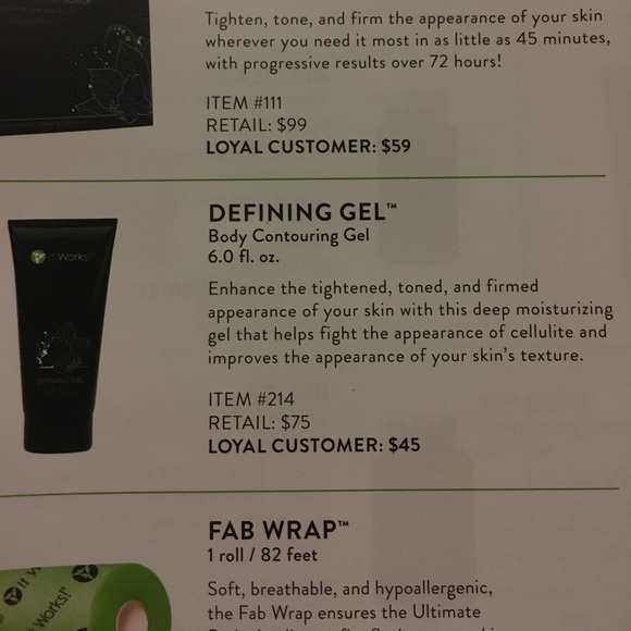 ItWorks Defining Gel - Picture 2 of 2