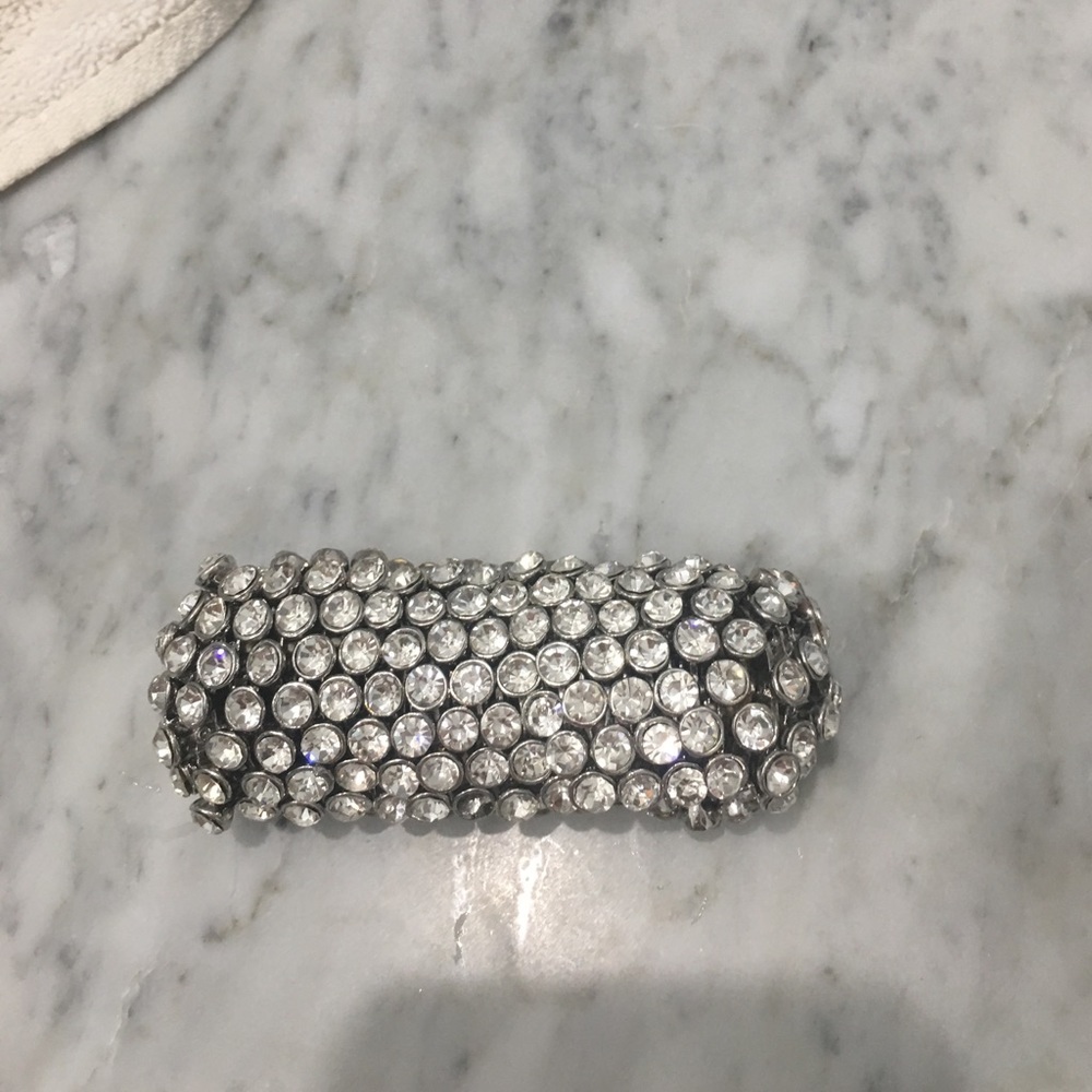 Faux diamond bracelet
