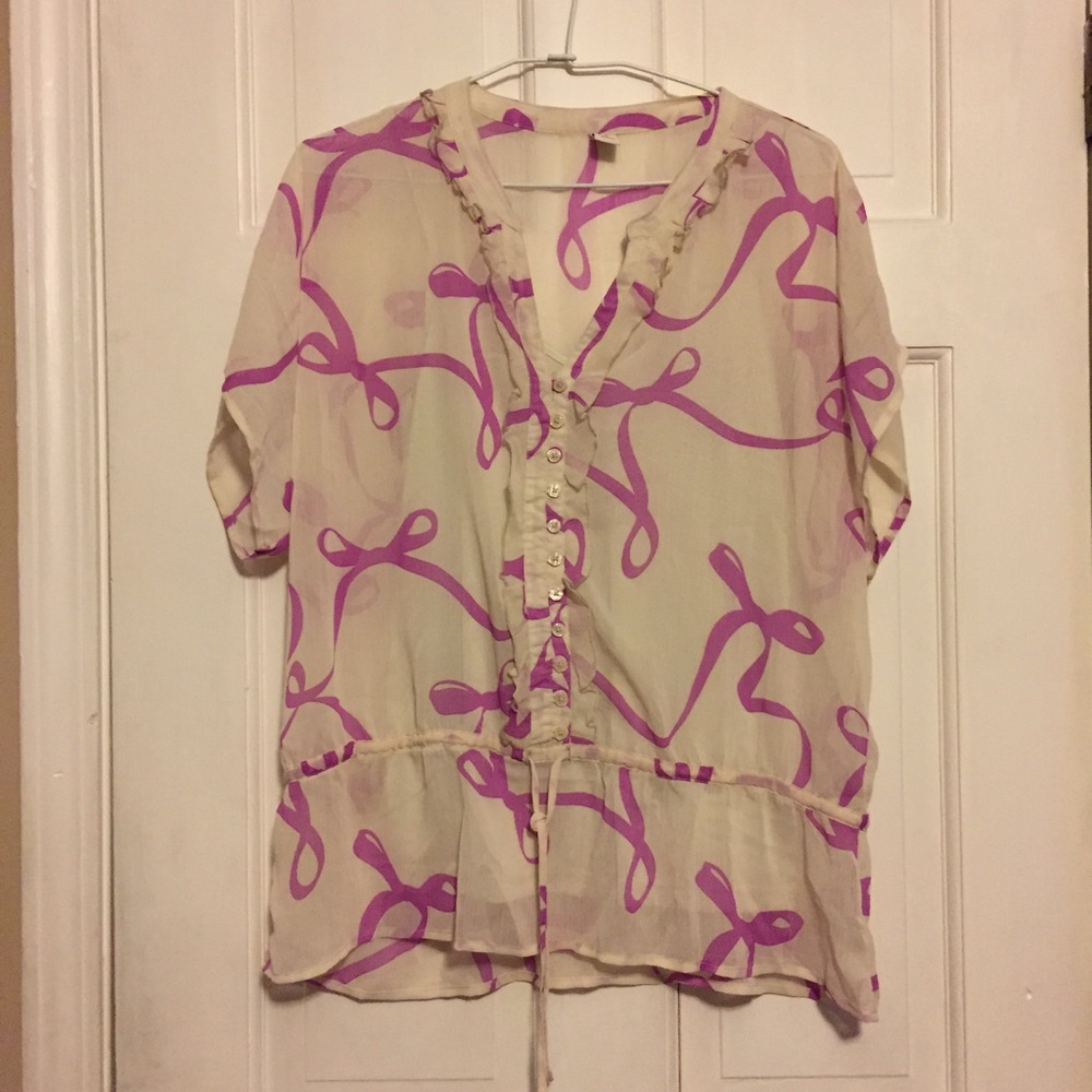 Sheer Old Navy Blouse