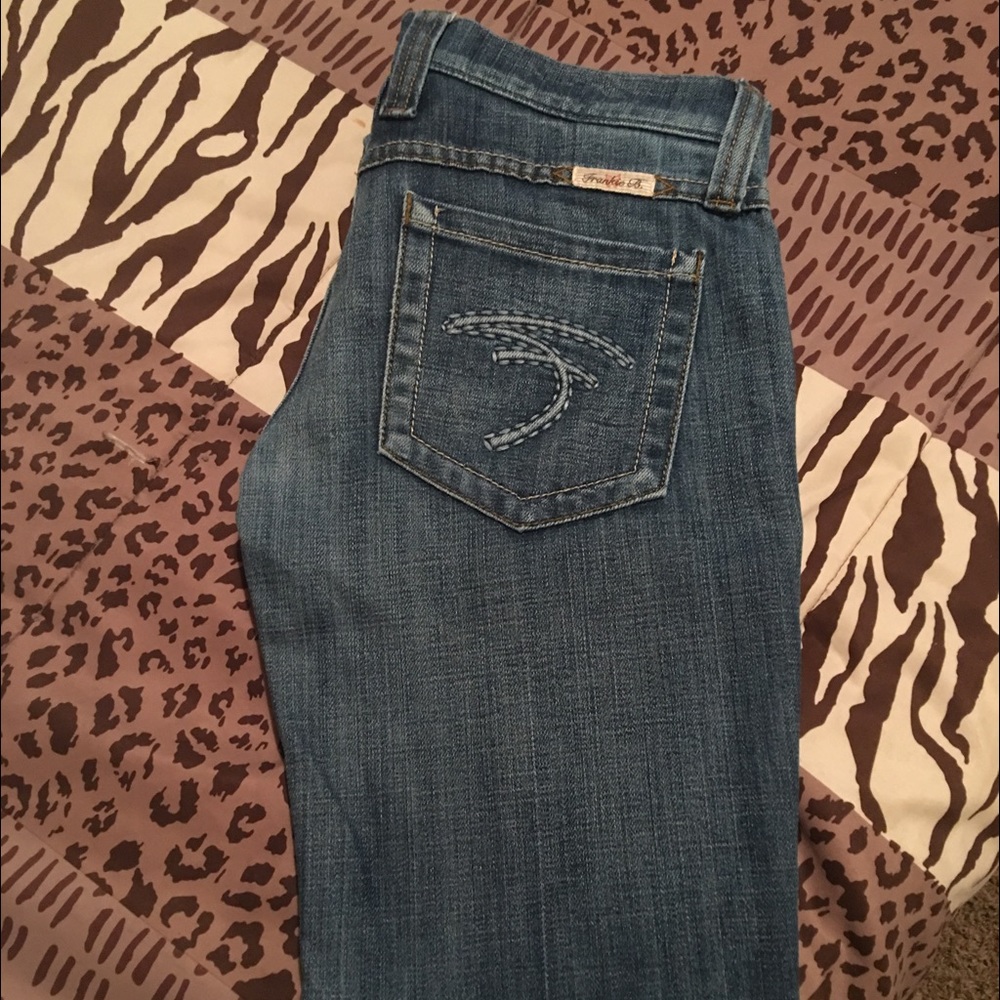 Frankie B straight leg jeans