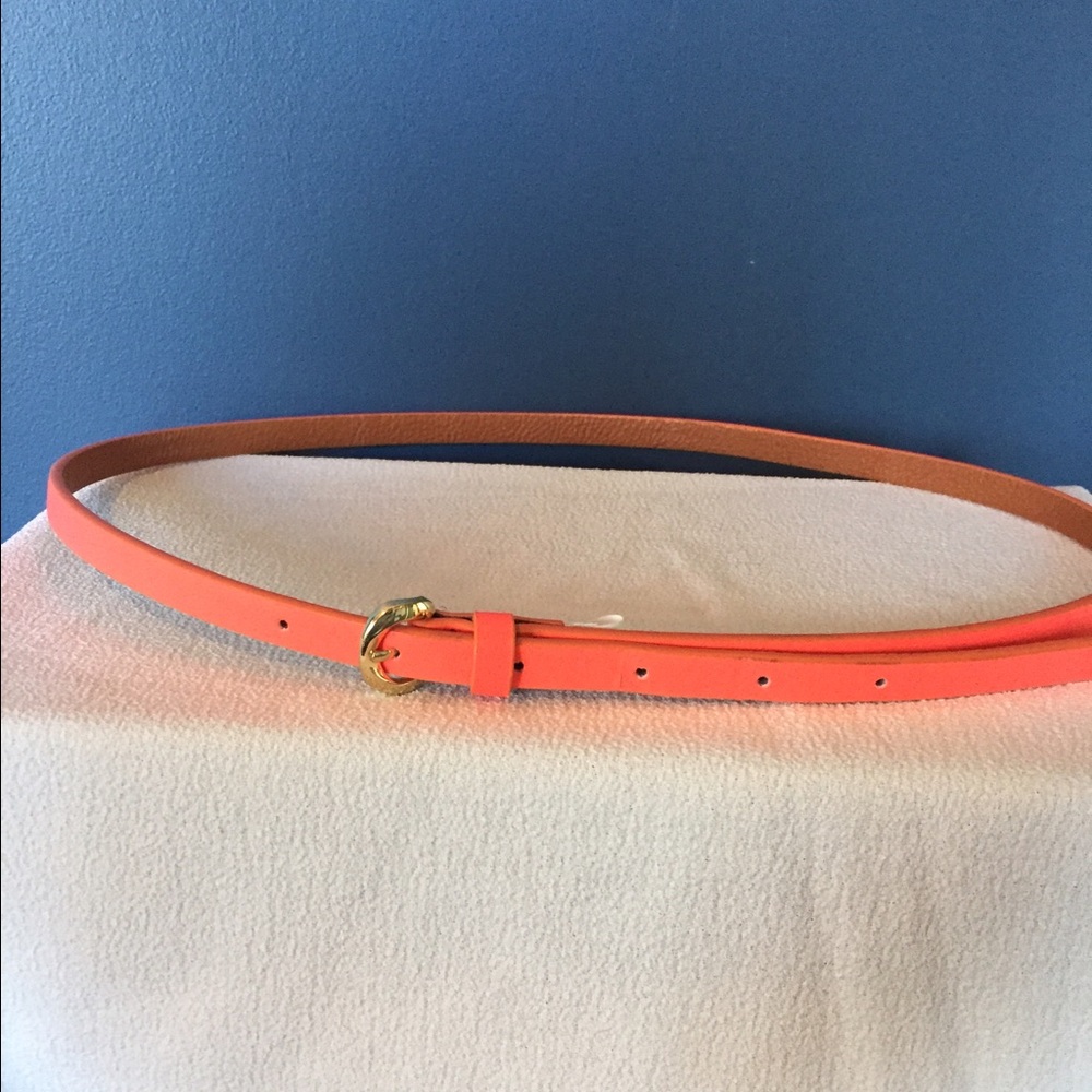 Neon orange belt