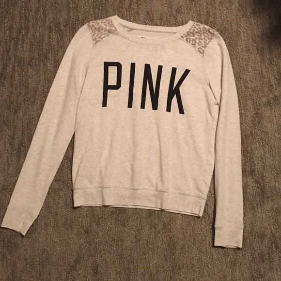 PINK Victoria's Secret Tops - PINK Crew Hoodie