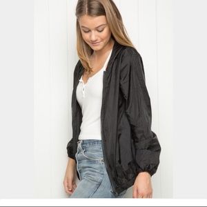 OG black scar windbreaker