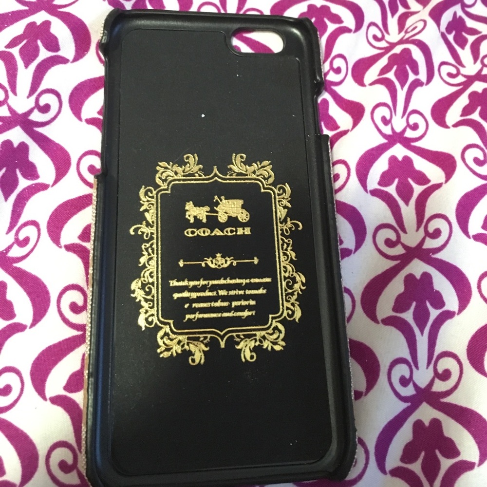 Coach iPhone 6 or 6s case