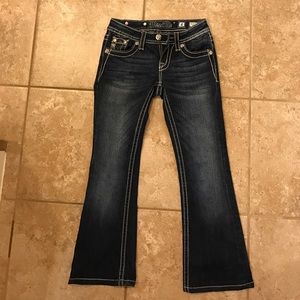 Miss Me Girls Bootcut Jeans Size 8