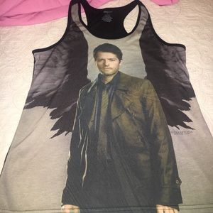 Supernatural " Castiel" muscle tee