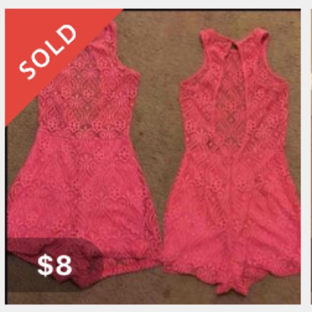 Pink Romper