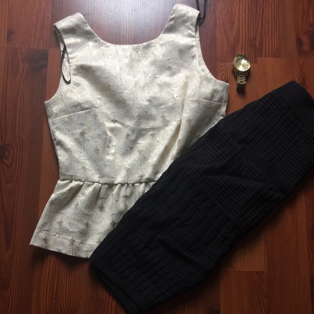 H&M Peplum Top