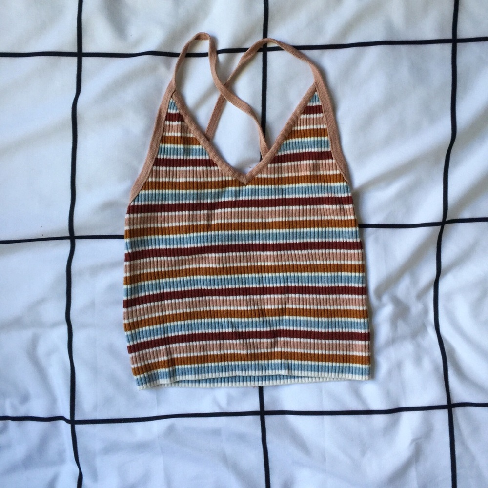 Kendall and Kylie Ribbed Sweater Tank
