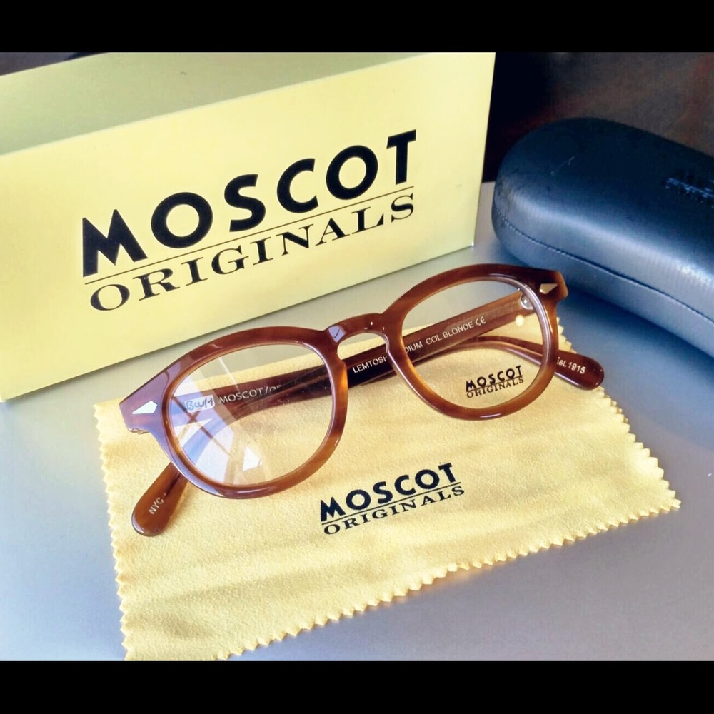 Moscot Lemtosh Blonde (new w tags)