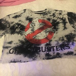 Ghostbusters flowy croptop