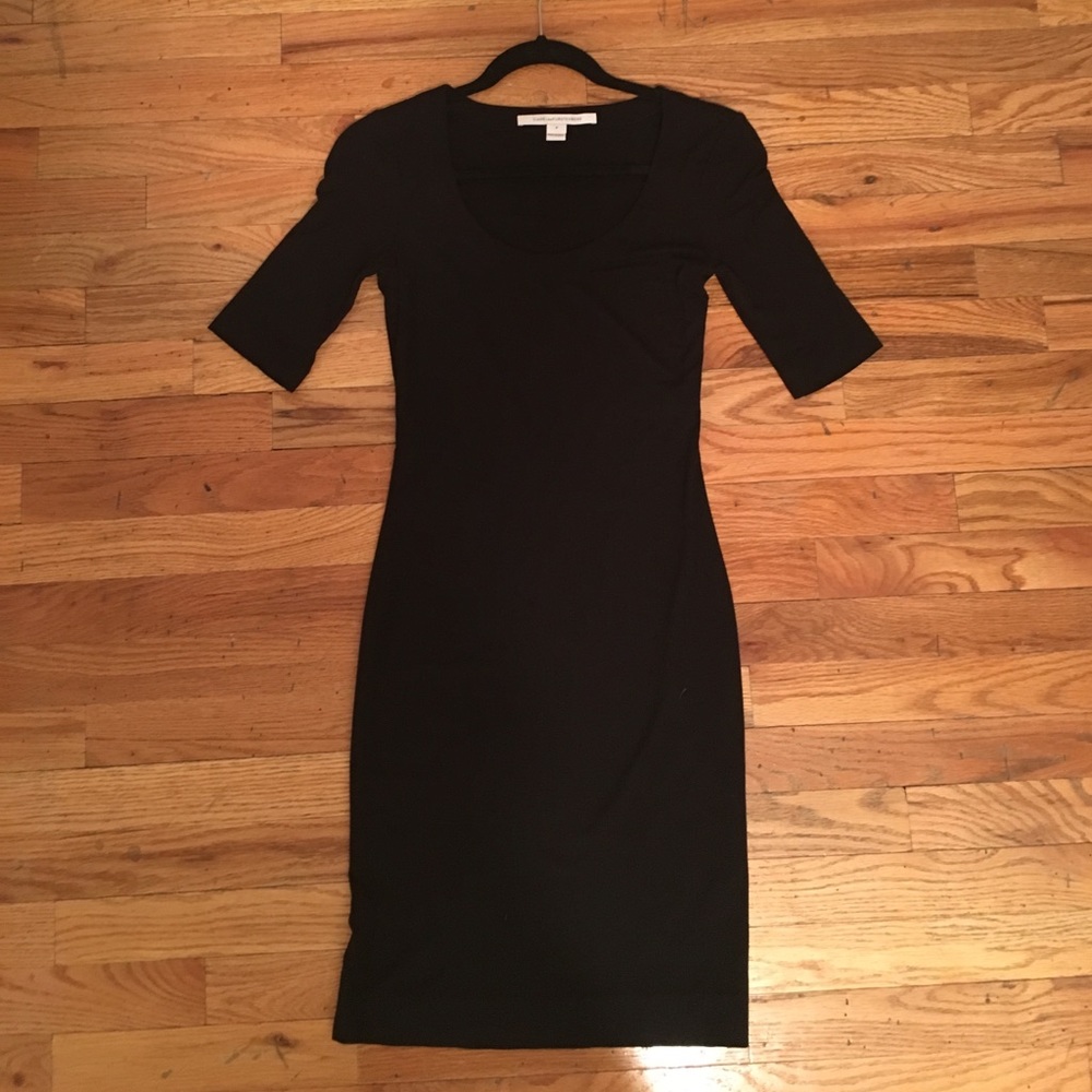 DVF super stretch scoop neck dress