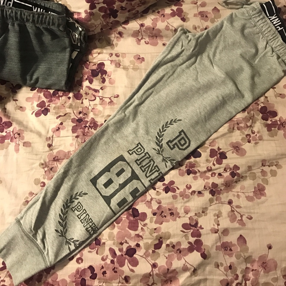 Pink joggers
