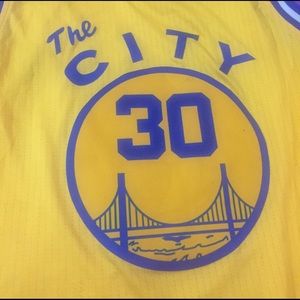 Hard wood classic GSW NBA jersey