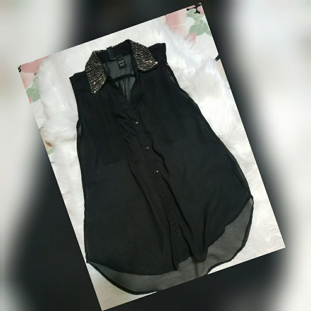 Sheer blouse