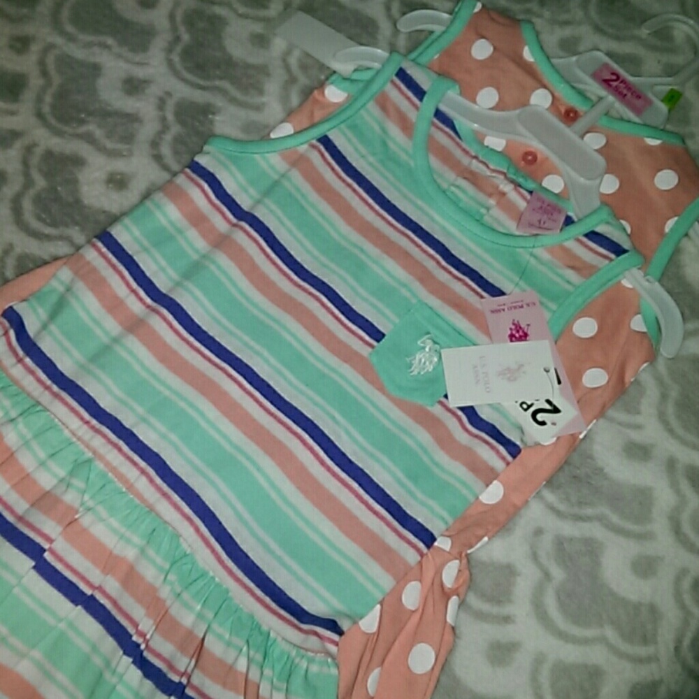 🆕 4T Polo 2pc NWT Dress Bundle