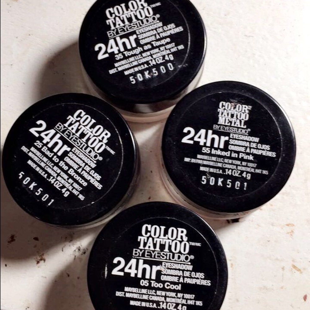 Cream eyeshadows
