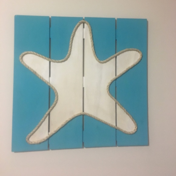 Wooden starfish decoration - Picture 1 of 1