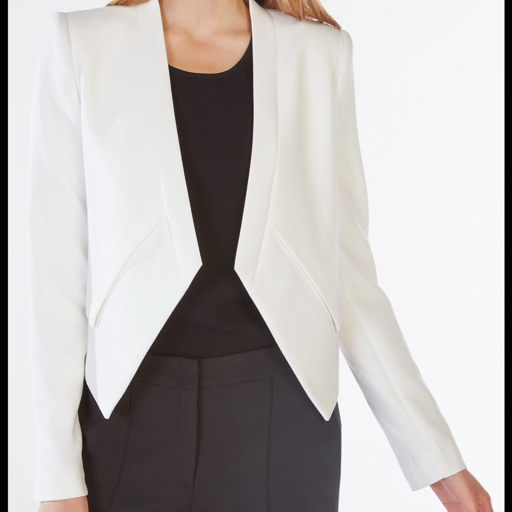 BCBG MaxAzria Cream Colored Blazer