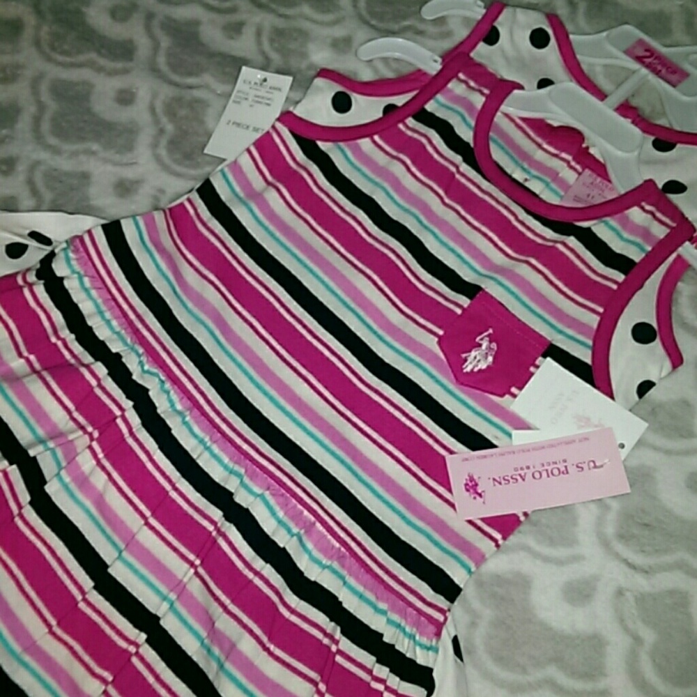 🆕 4T NWT Polo Dress Bundle