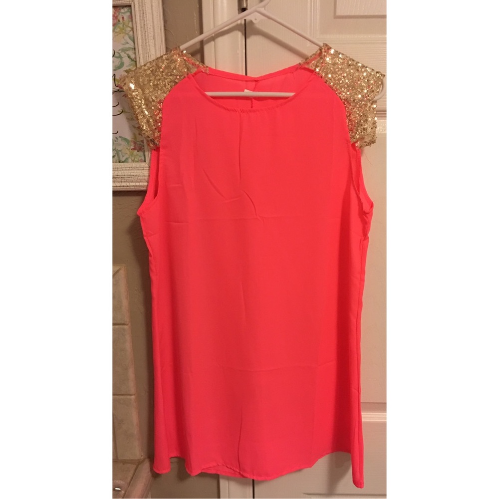 Hot pink mini dress
