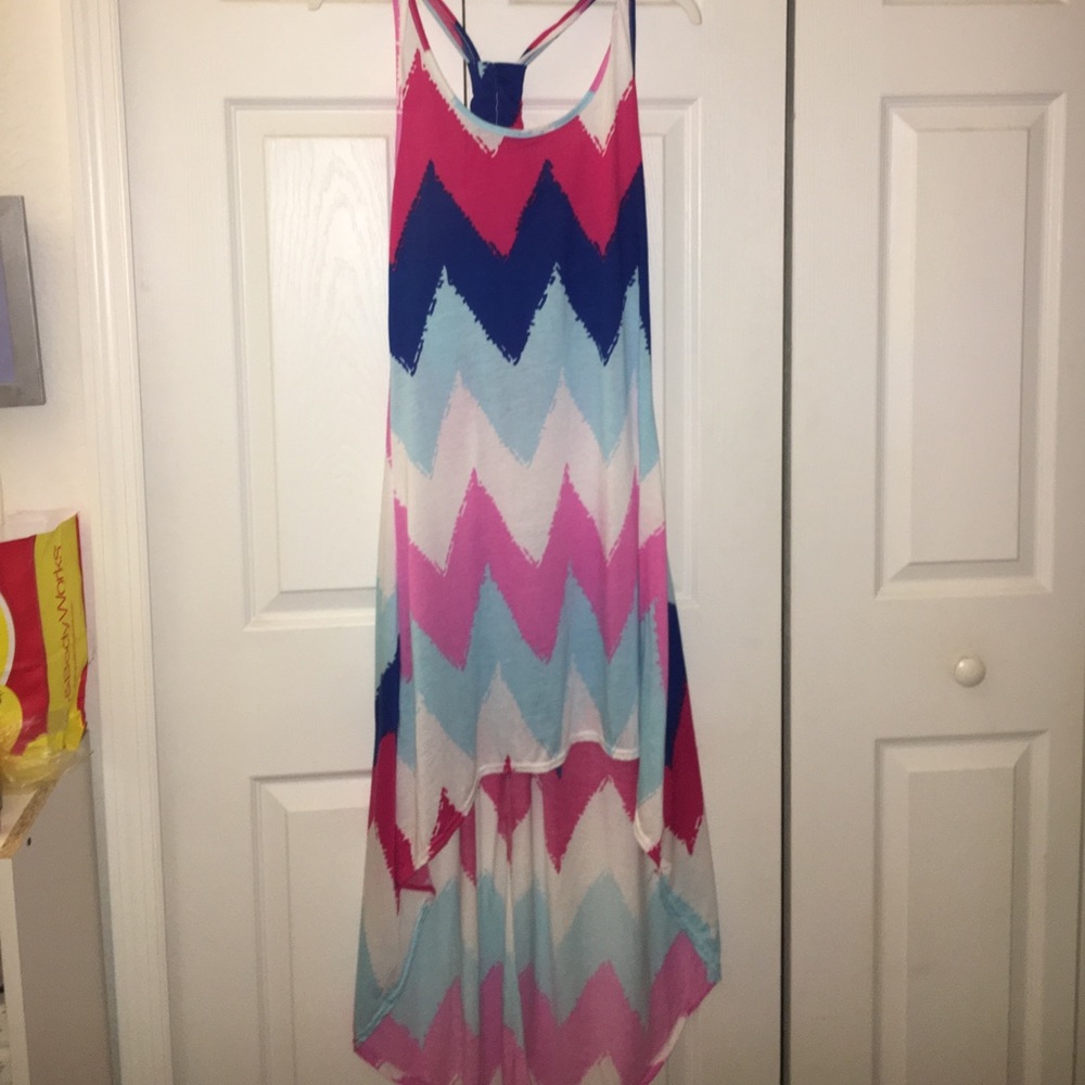 Spring/ summer multicolor dress